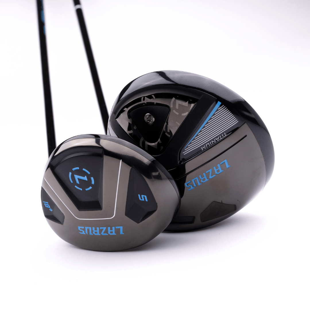 Lazrus Golf LAZ2 Adjustable Driver and Fairway Wood Bundle