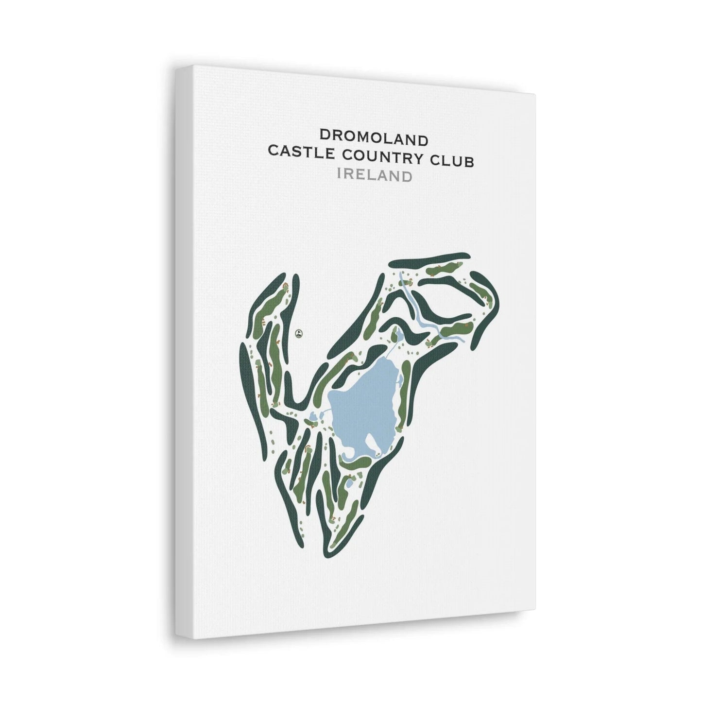 Dromoland Castle Country Club, Ireland - Printed Golf Course