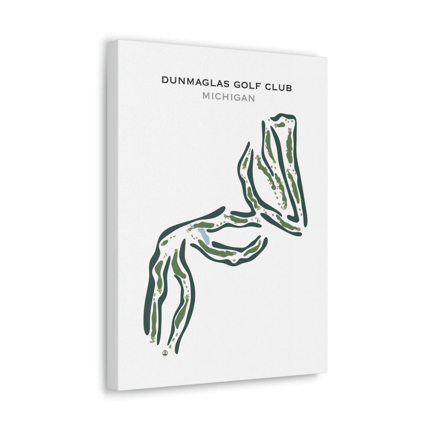 Dunmaglas Golf Club, Michigan - Printed Golf Courses