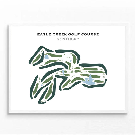 Eagle Creek Golf Course, Kentucky - Printed Golf Courses