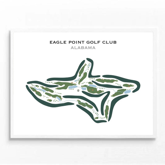 Eagle Point Golf Club, Alabama - Printed Golf Courses