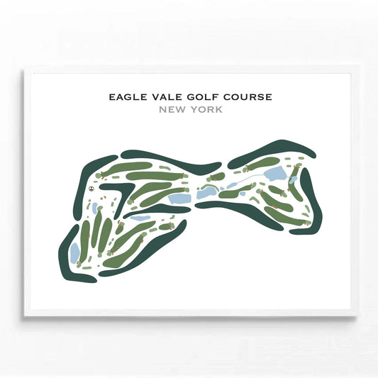 Eagle Vale Golf Club, New York - Printed Golf Courses
