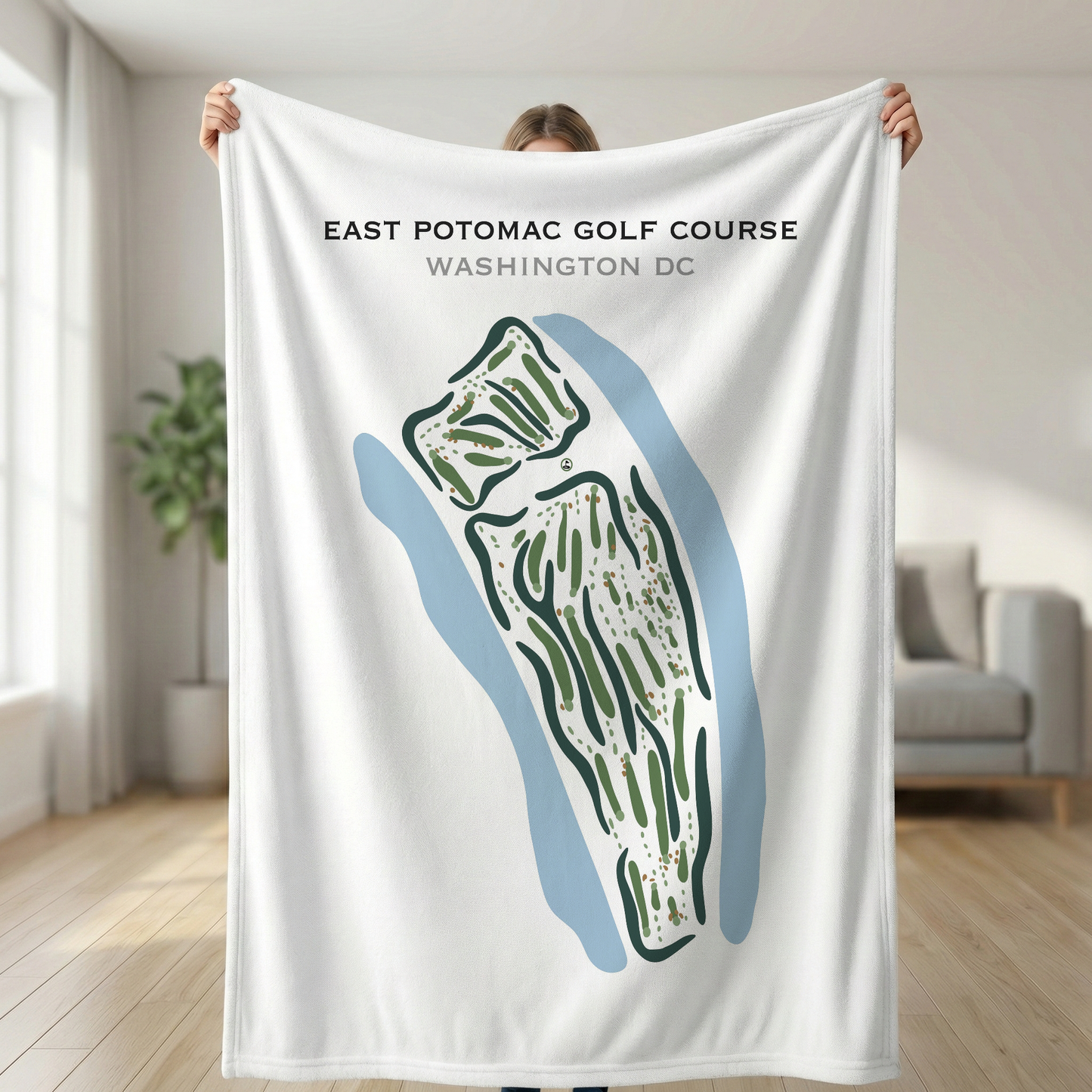 East Potomac Golf Course, Washington, D.C - Printed Golf Courses