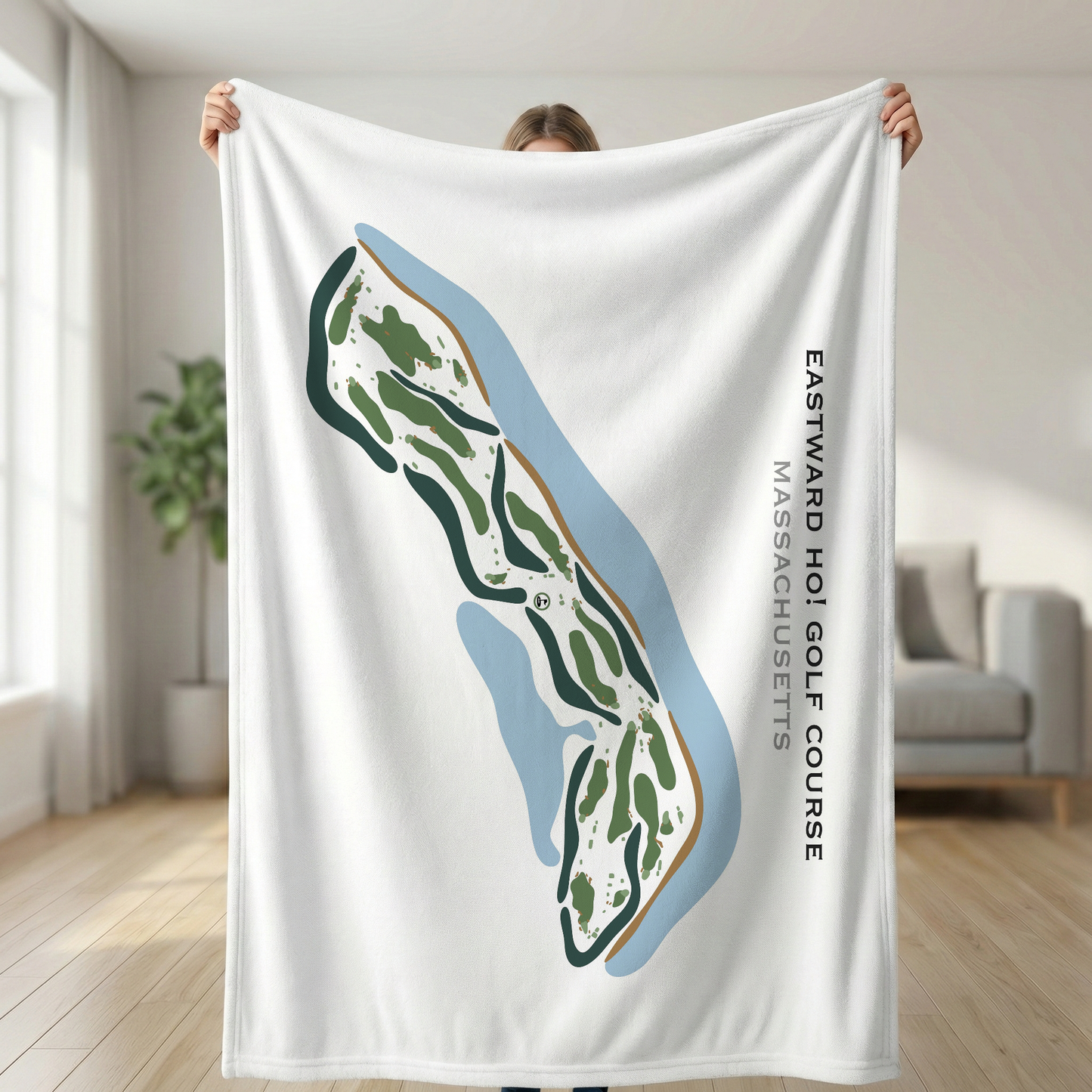 Eastward Ho! Golf Course, Massachusetts - Printed Golf Courses