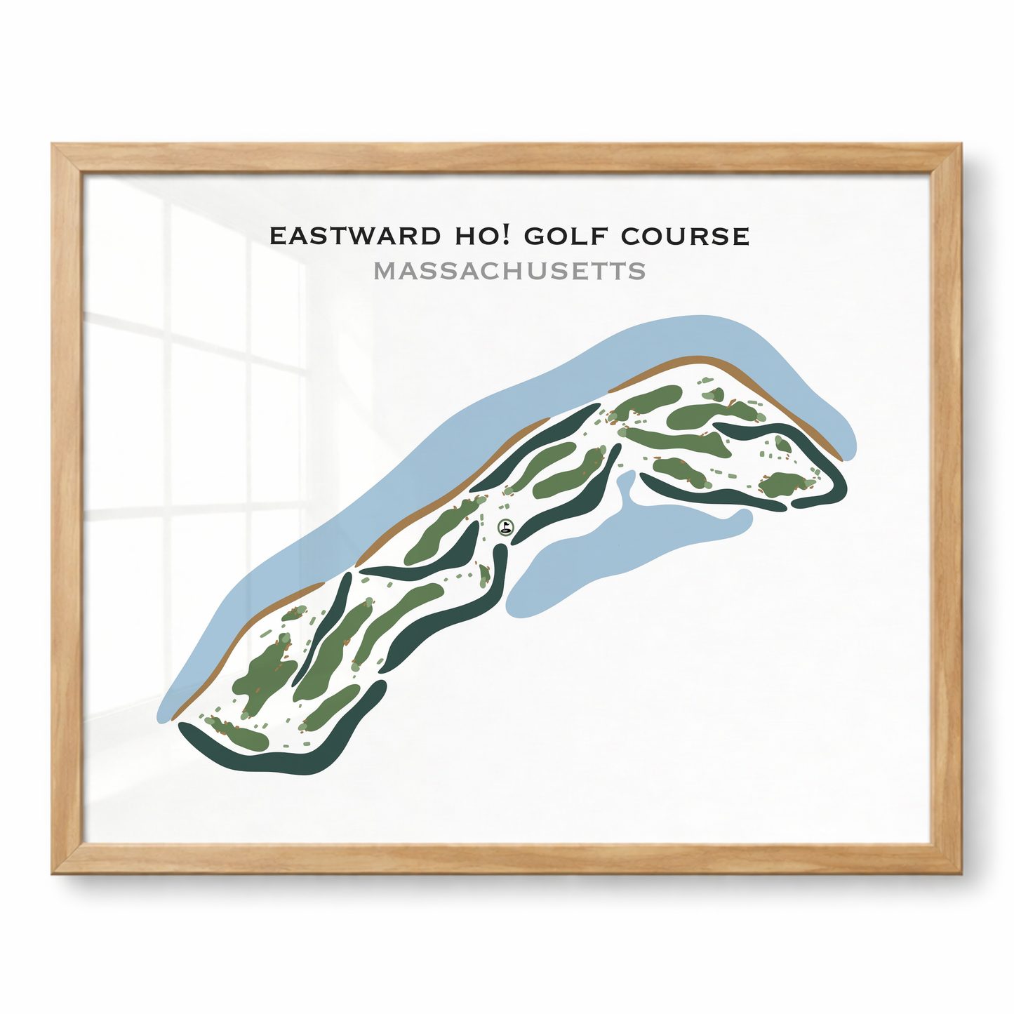 Eastward Ho! Golf Course, Massachusetts - Printed Golf Courses