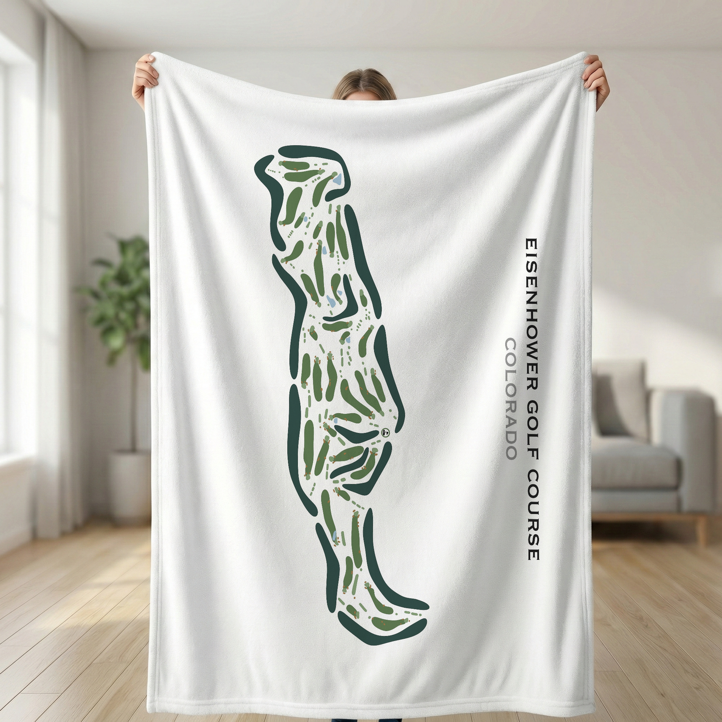 Eisenhower Golf Course, Colorado - Printed Golf Courses