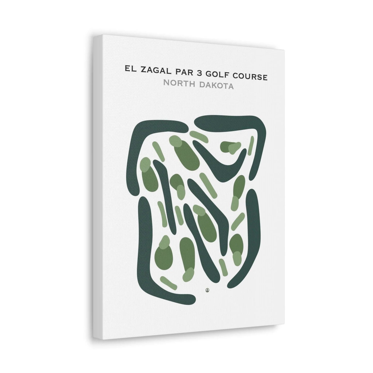 El Zagal Par 3 Golf Course, North Dakota - Printed Golf Courses