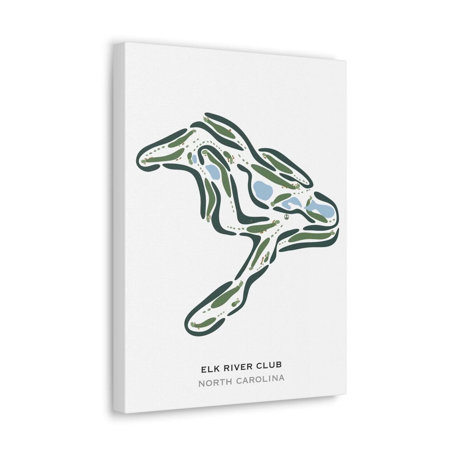 Elkins Ranch Golf Course, California - Printed Golf Courses
