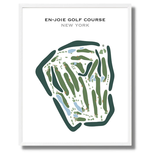 En-Joie Golf Course, New York - Printed Golf Courses