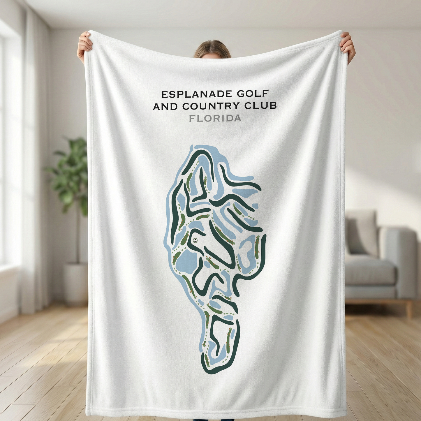 Esplanade Golf and Country, Florida - Printed Golf Courses