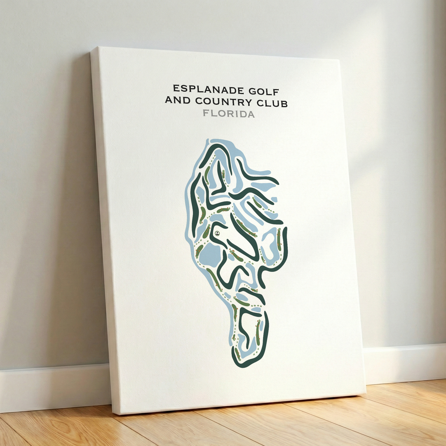 Esplanade Golf and Country, Florida - Printed Golf Courses
