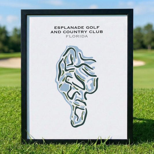 Esplanade Golf and Country, Florida - Printed Golf Courses
