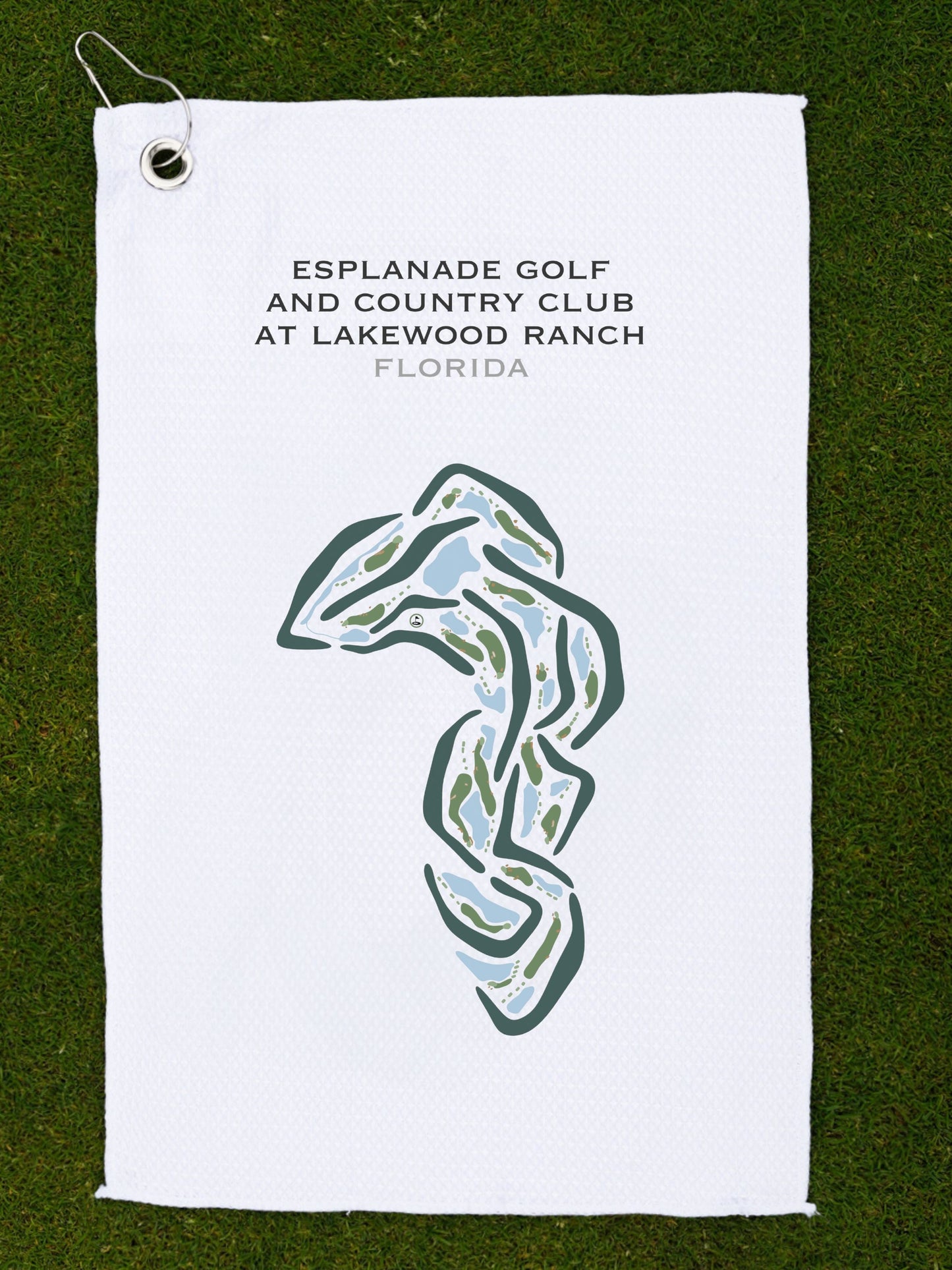 Esplanade Golf and Country Club at Lakewood Ranch, Florida - Printed Golf Courses