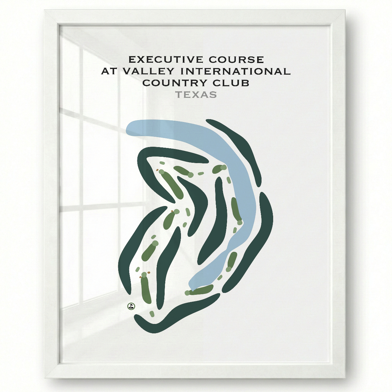 Executive at Valley International Country Club, Texas - Printed Golf Courses