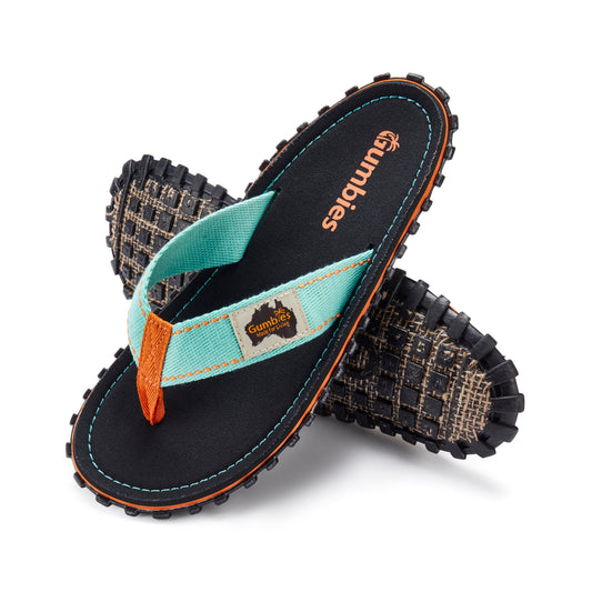 Islander Flip-Flops - Men's - Tricolor Black