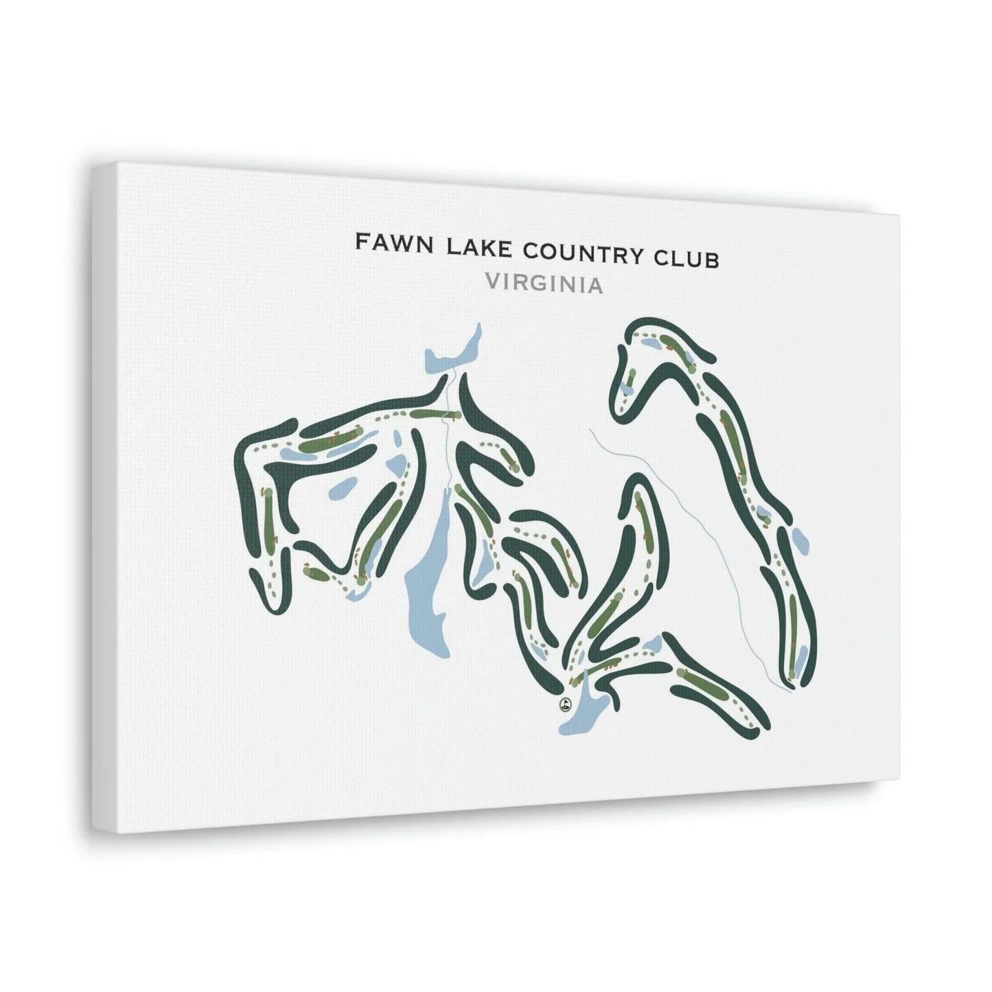 Fawn Lake Country Club, Virginia - Printed Golf Courses