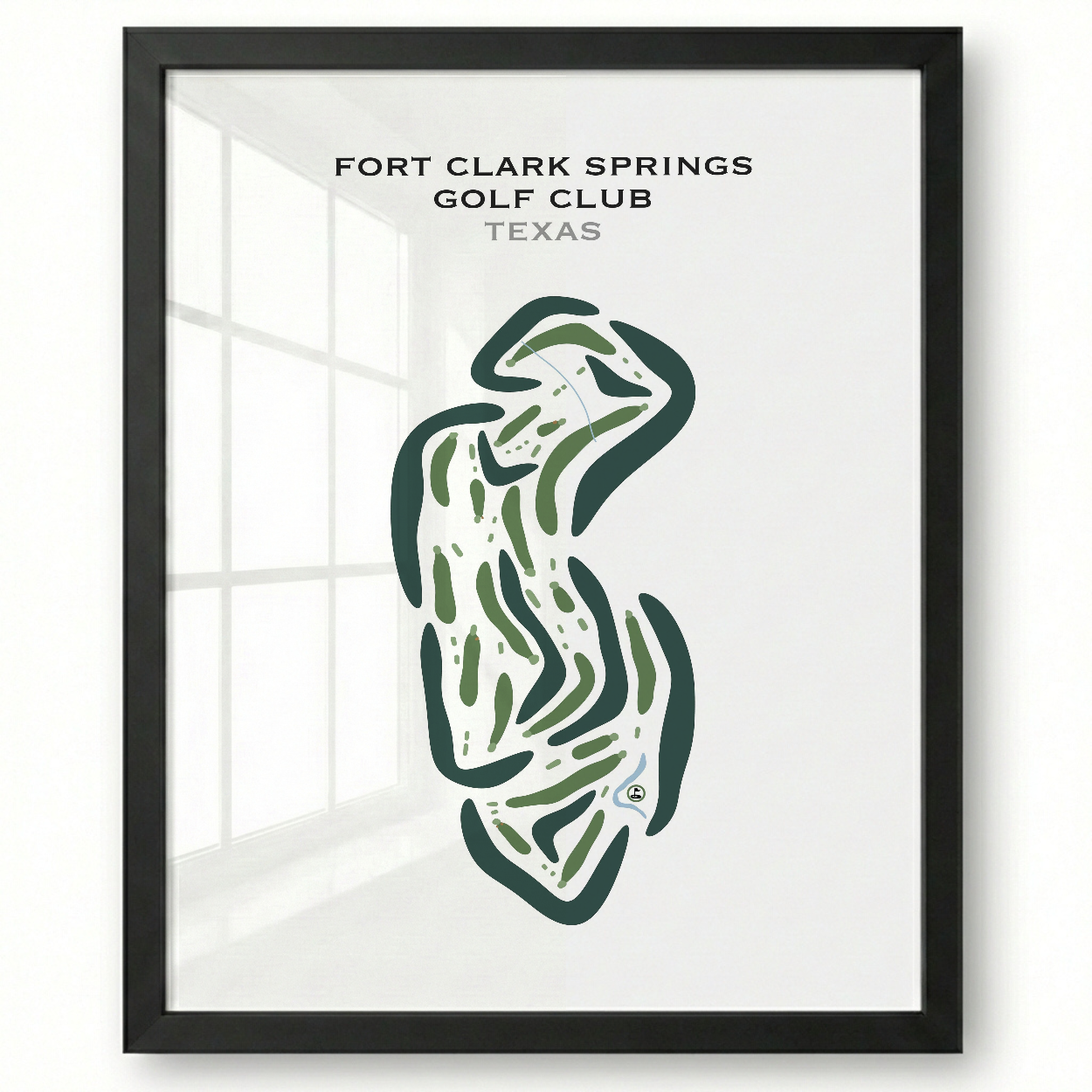 Fort Clark Springs Golf Club, Texas - Printed Golf Courses