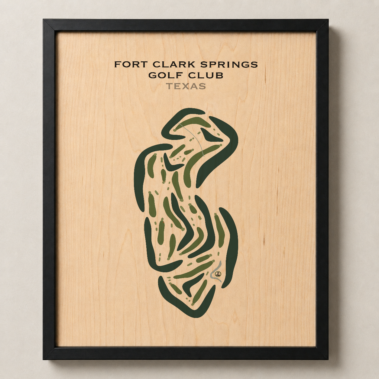 Fort Clark Springs Golf Club, Texas - Printed Golf Courses