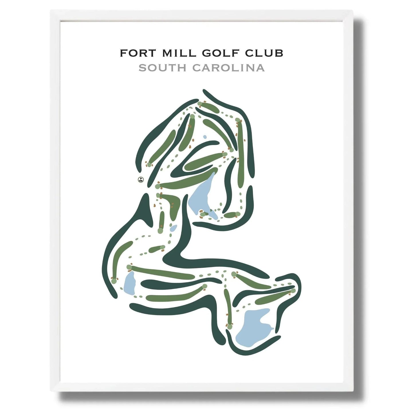 Fort Mill Golf Club, South Carolina - Printed Golf Courses
