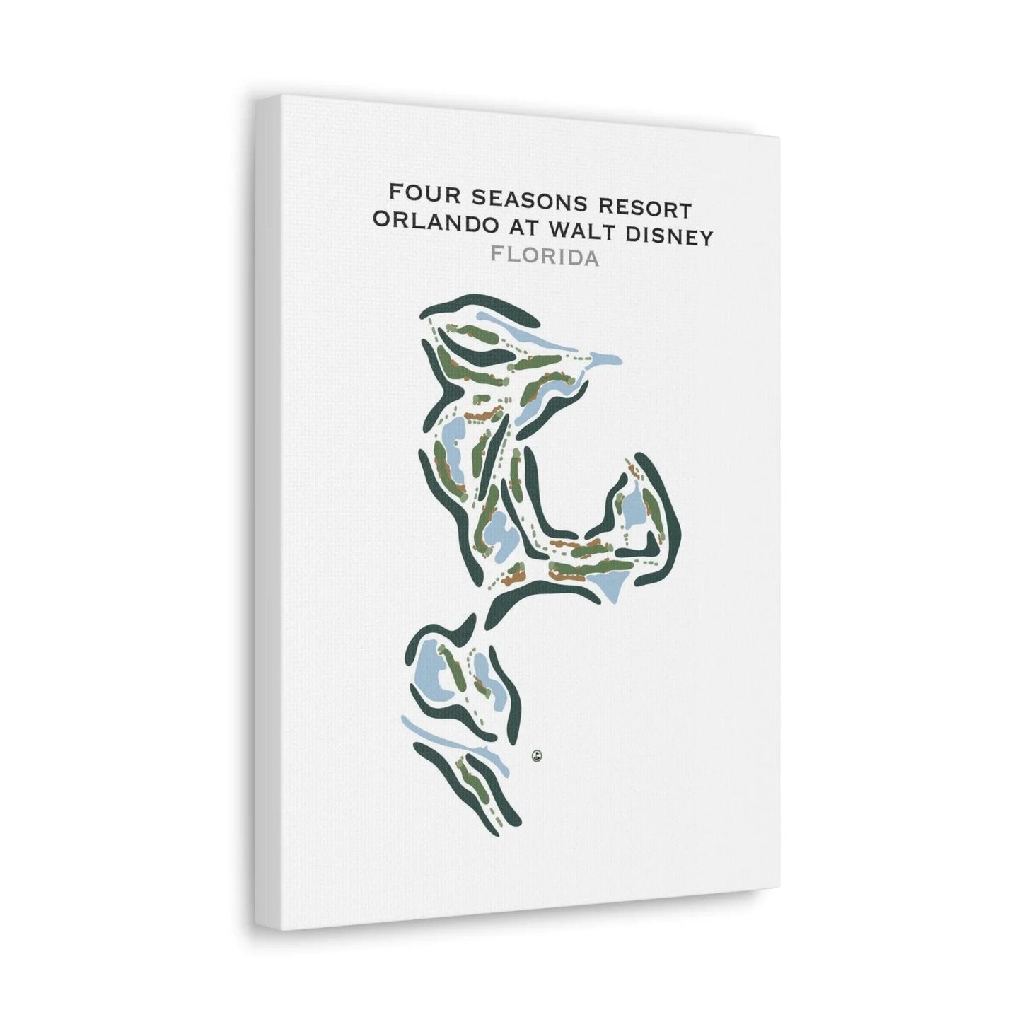 Four Seasons Resort Orlando at Walt Disney, Florida - Printed Golf Course