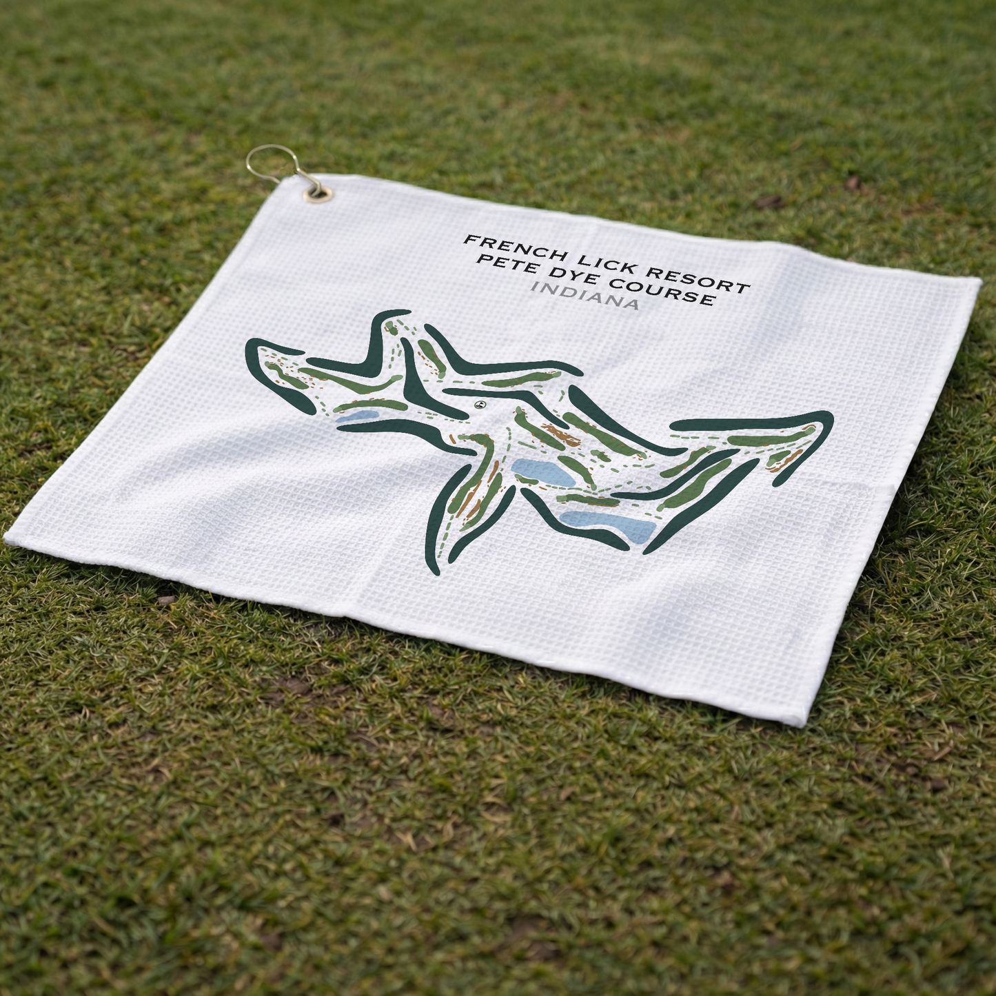 French Lick Resort, The Pete Dye Course, Indiana - Printed Golf Course