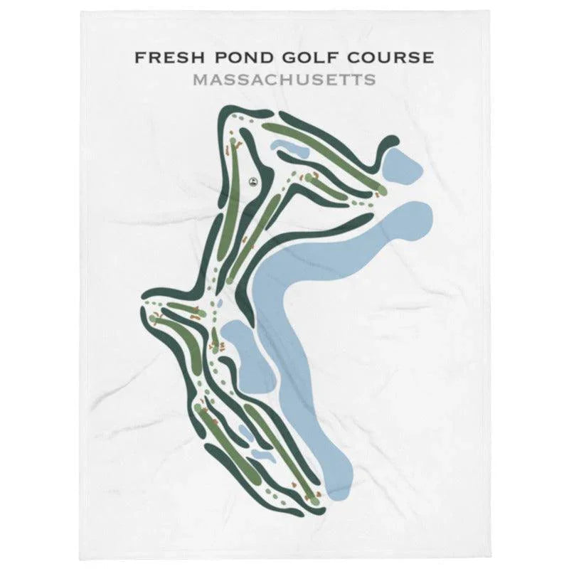 Fresh Pond Golf Course, Massachusetts - Printed Golf Courses