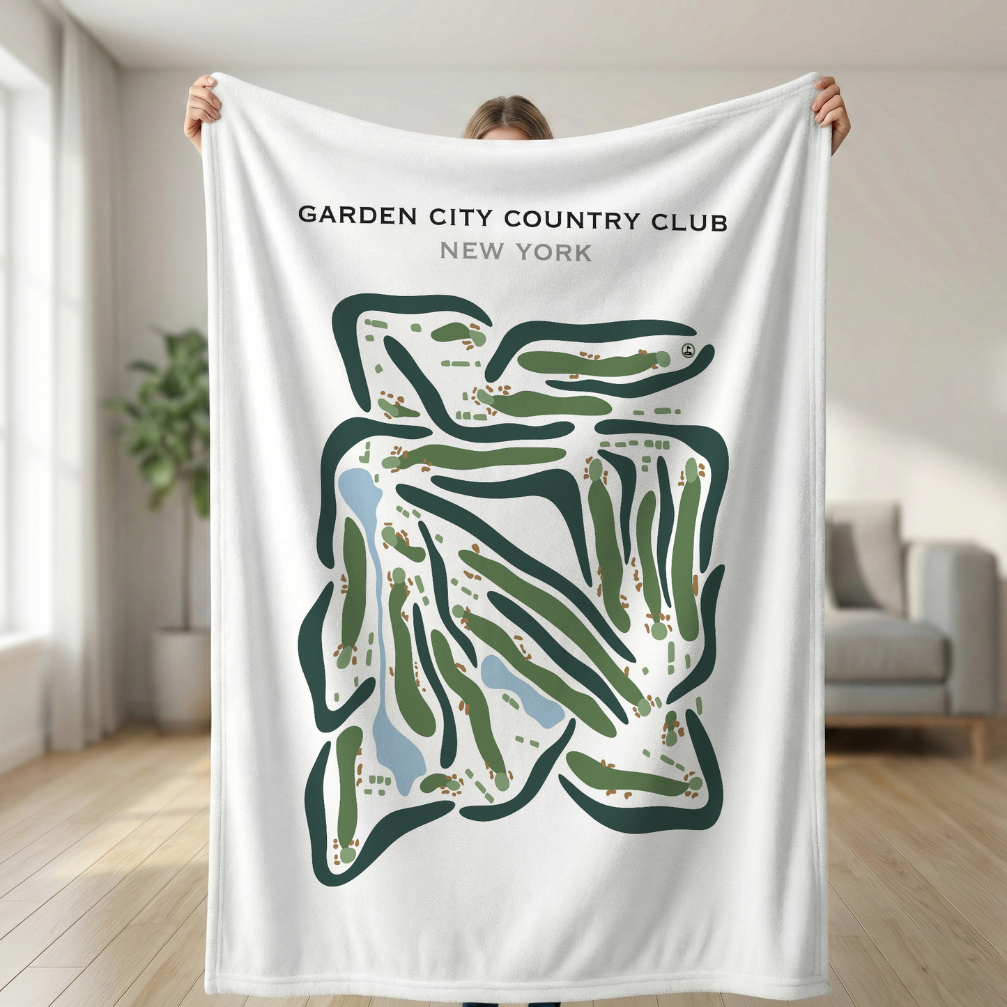 Garden City Country Club, New York - Printed Golf Courses