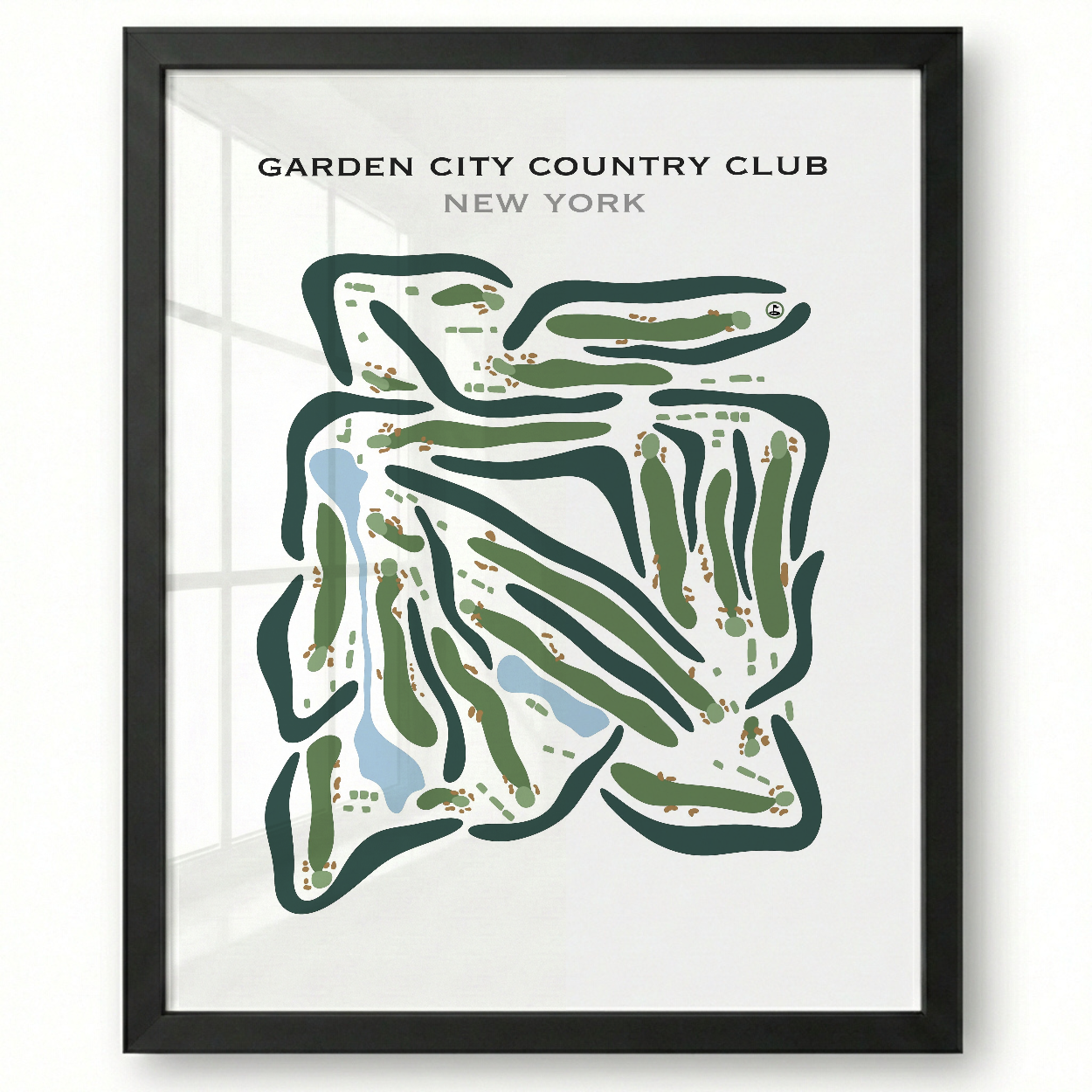 Garden City Country Club, New York - Printed Golf Courses