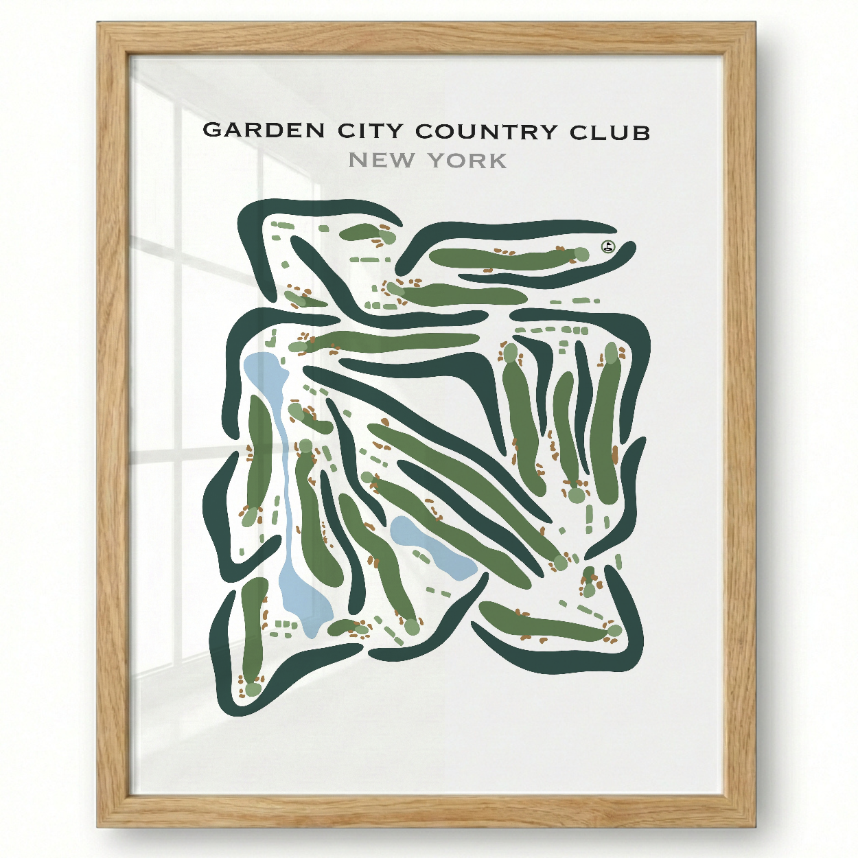 Garden City Country Club, New York - Printed Golf Courses