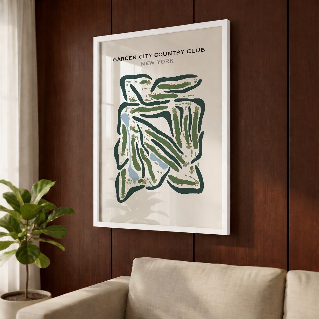 Garden City Country Club, New York - Printed Golf Courses