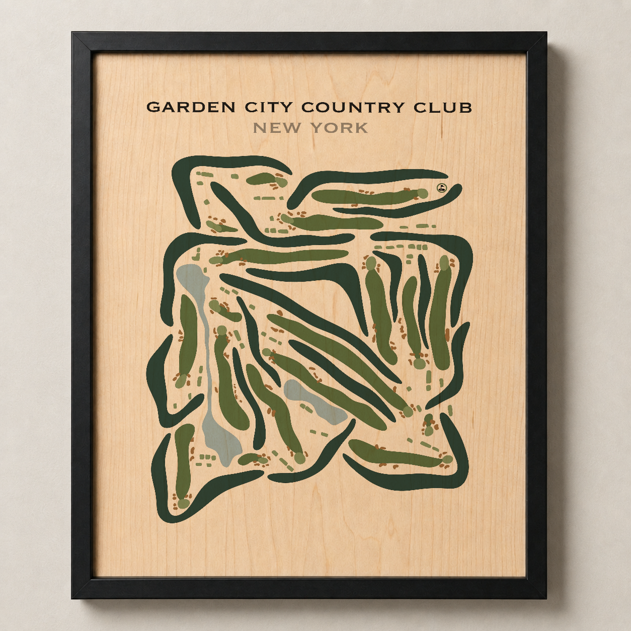 Garden City Country Club, New York - Printed Golf Courses
