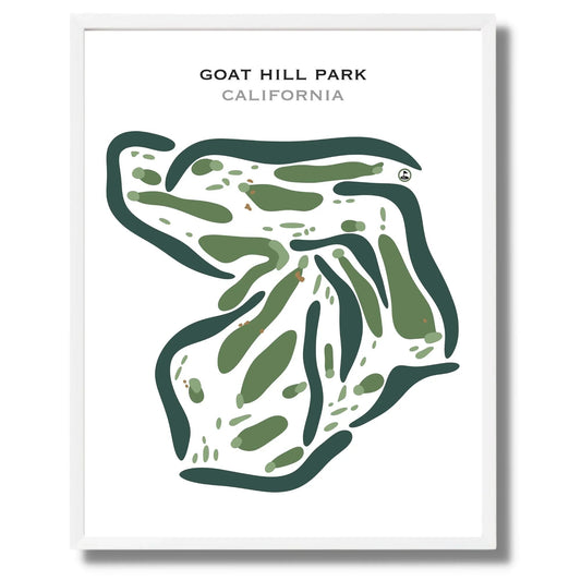 Goat Hill Park, California - Printed Golf Courses