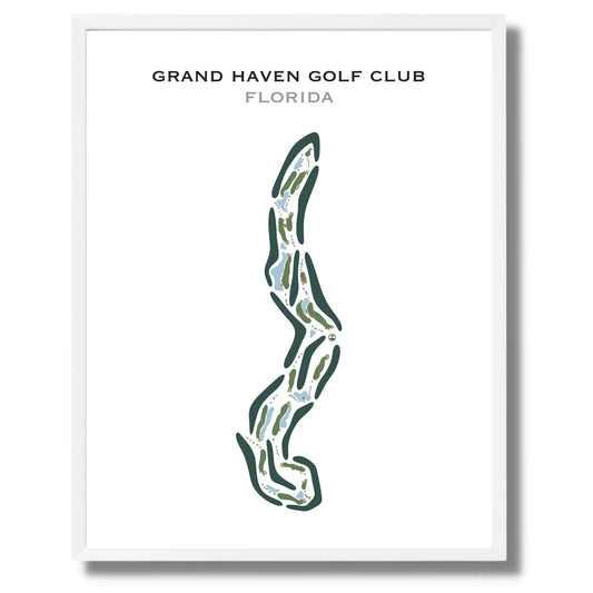 Grand Haven Golf Club, Florida - Printed Golf Courses