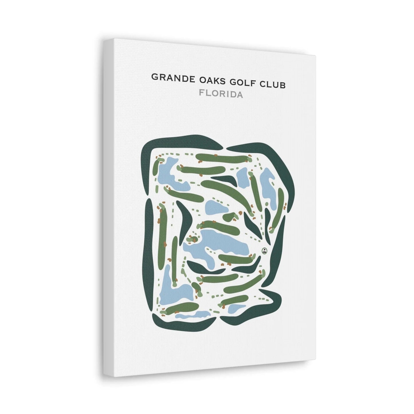 Grande Oaks Golf Club (Caddyshack), Florida - Printed Golf Courses
