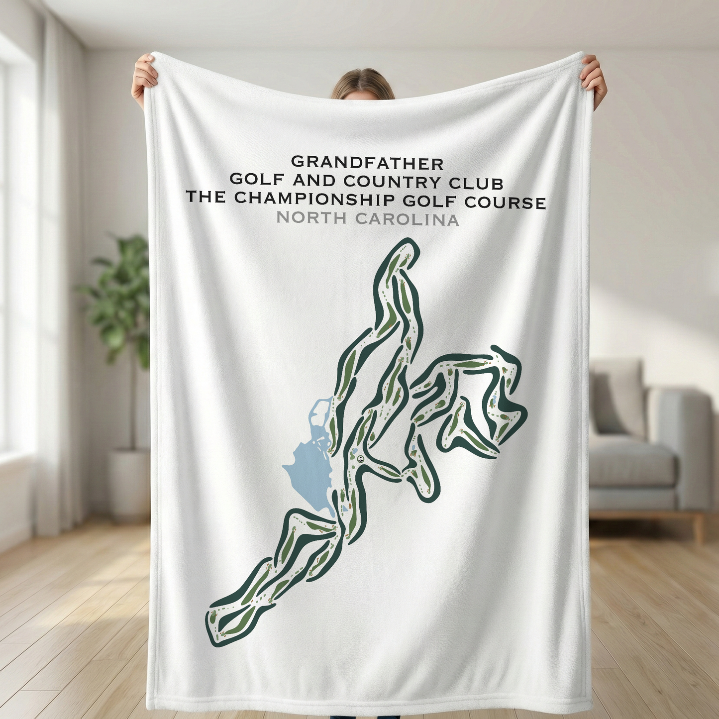 Grandfather Golf & Country Club, The Championship Golf Course, North Carolina - Printed Golf Courses