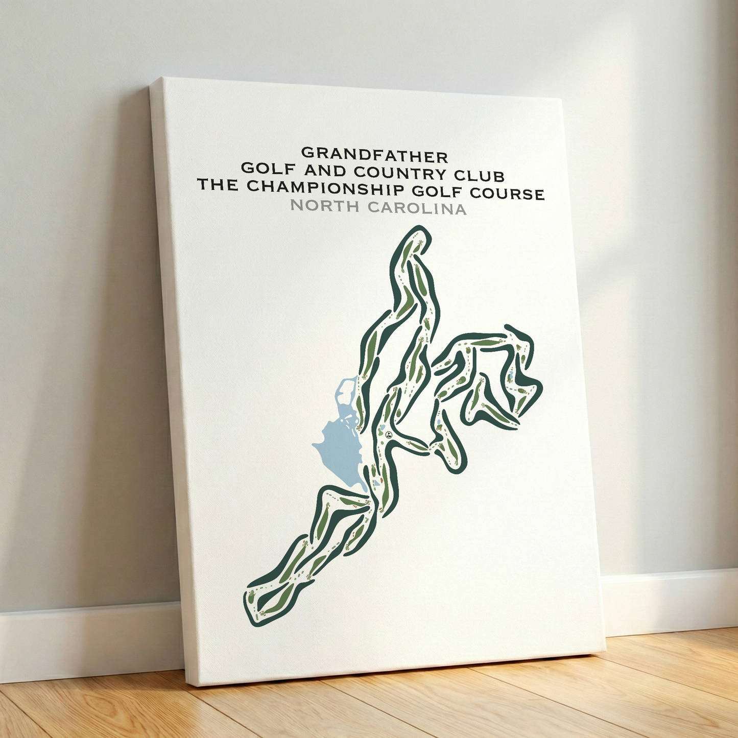Grandfather Golf & Country Club, The Championship Golf Course, North Carolina - Printed Golf Courses