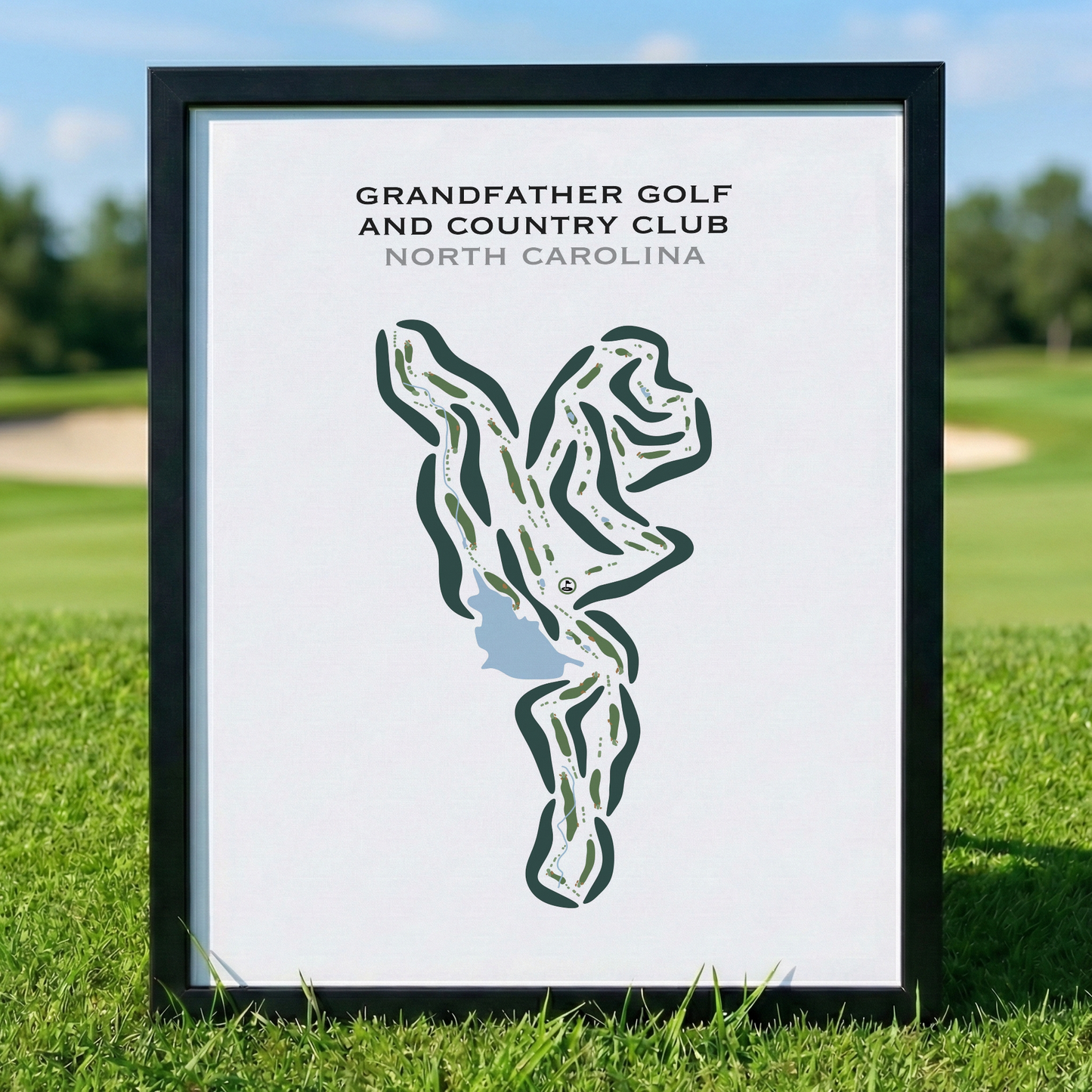 Grandfather Golf & Country Club, North Carolina - Printed Golf Courses