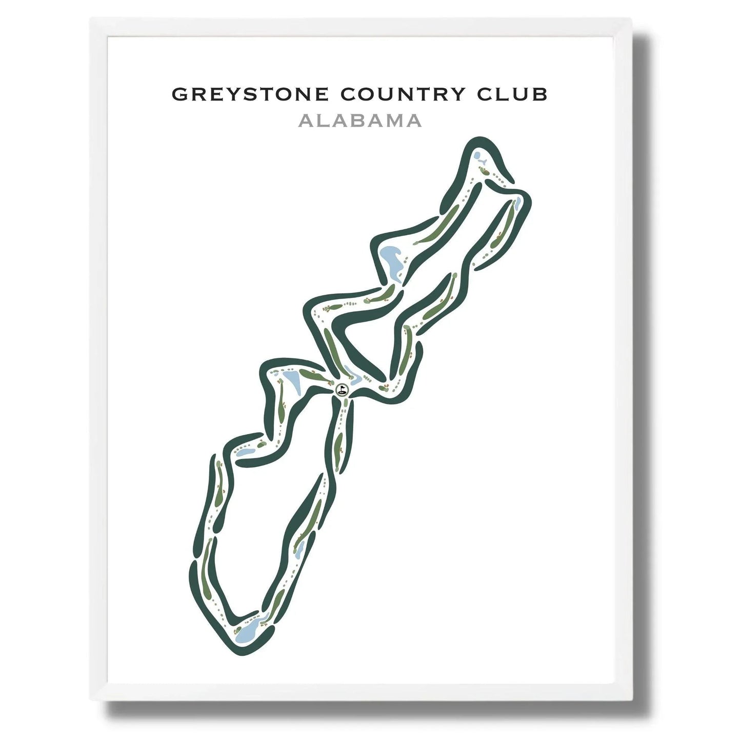Greystone Country Club, Alabama - Printed Golf Courses