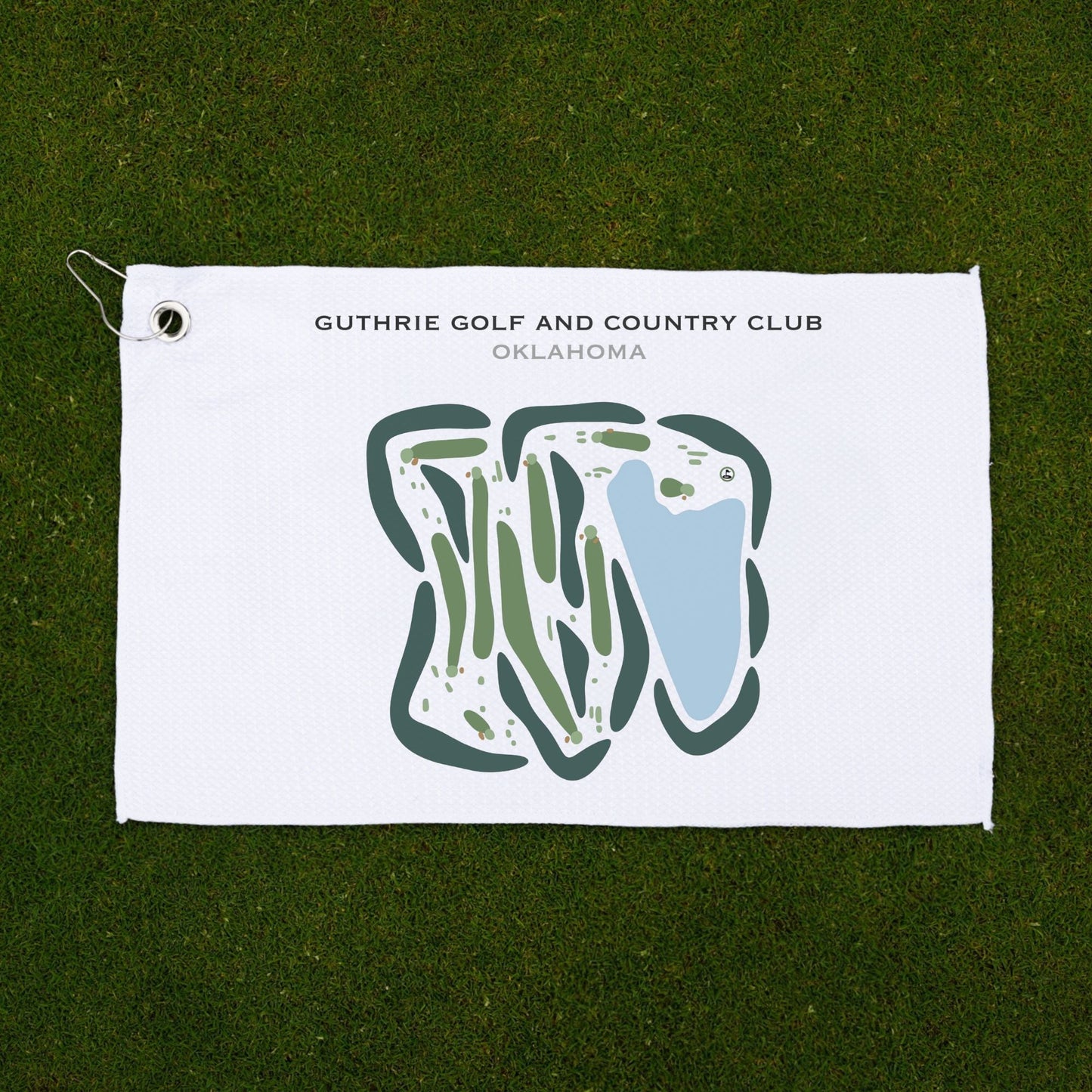 Guthrie Golf & Country Club, Oklahoma - Printed Golf Courses