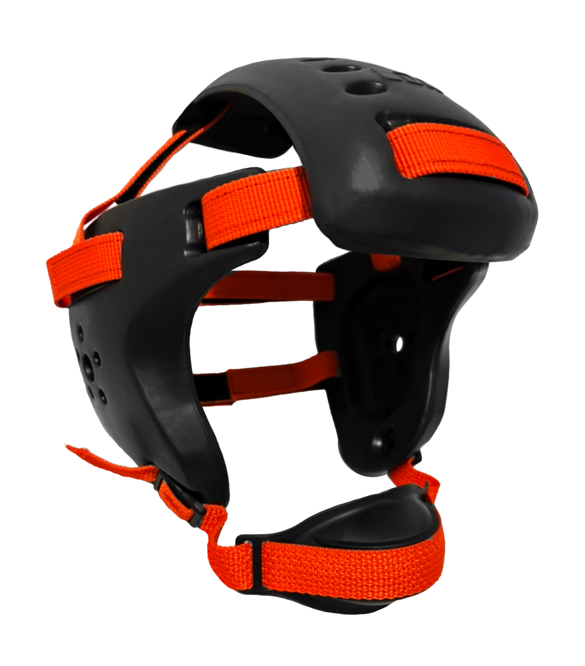 Wrestling Headgear KIDS-Black & Black Straps