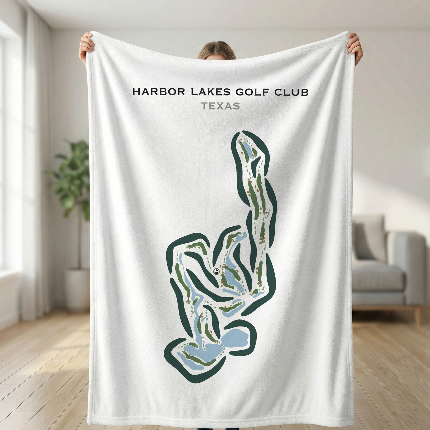 Harbor Lakes Golf Club, Texas - Printed Golf Courses