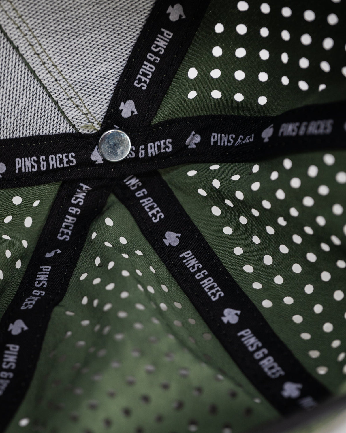 Perforated Golf Rope Hat - Olive