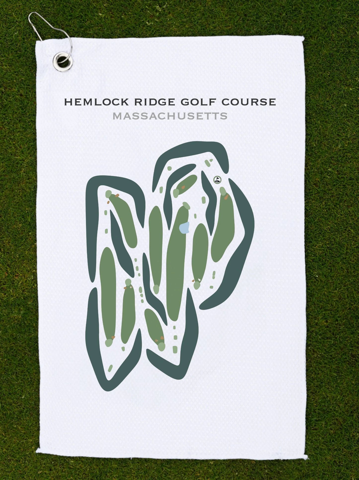 Hemlock Ridge Golf Course, Massachusetts - Printed Golf Courses