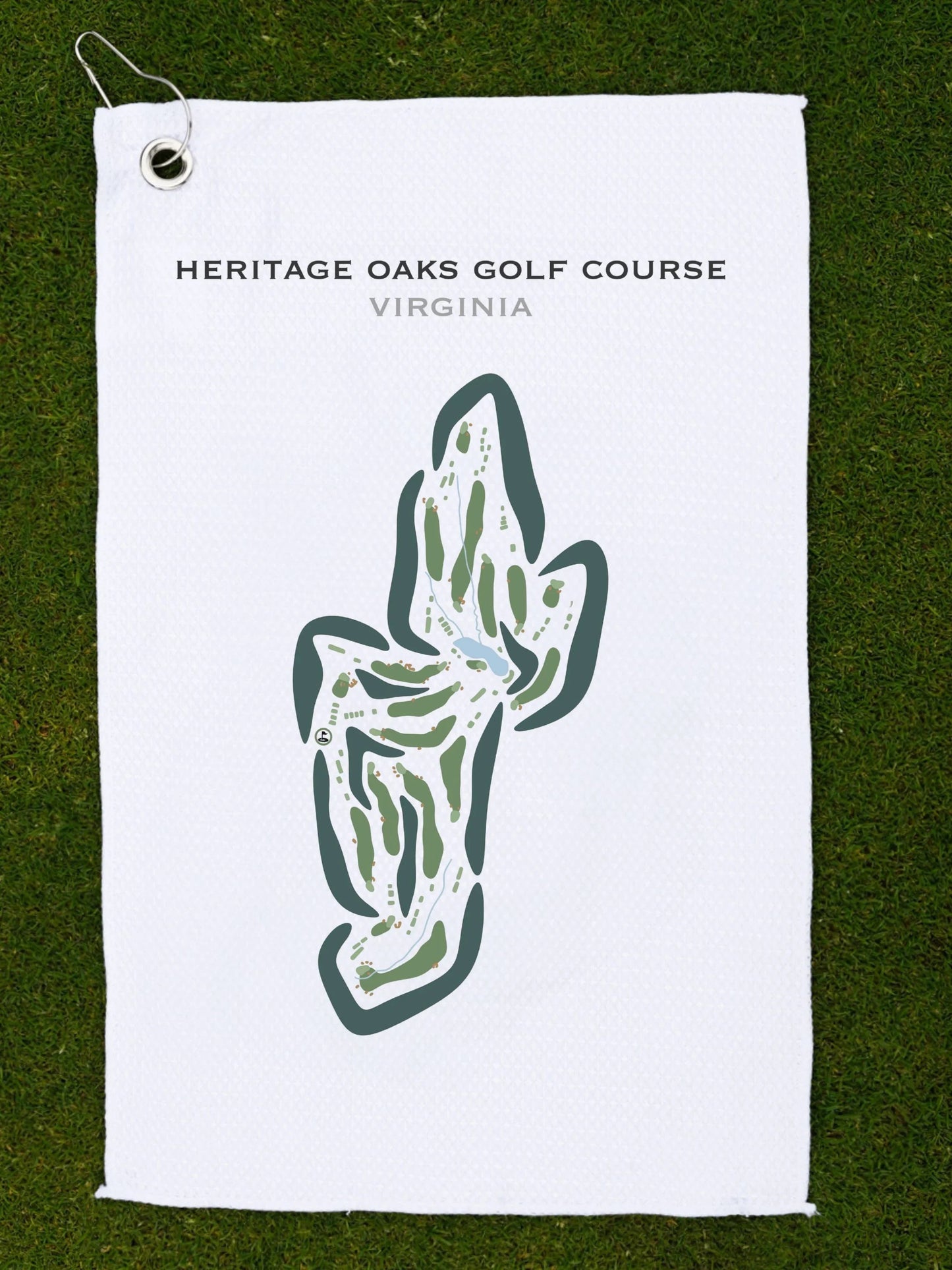 Heritage Oaks Golf Course, Virginia - Printed Golf Courses