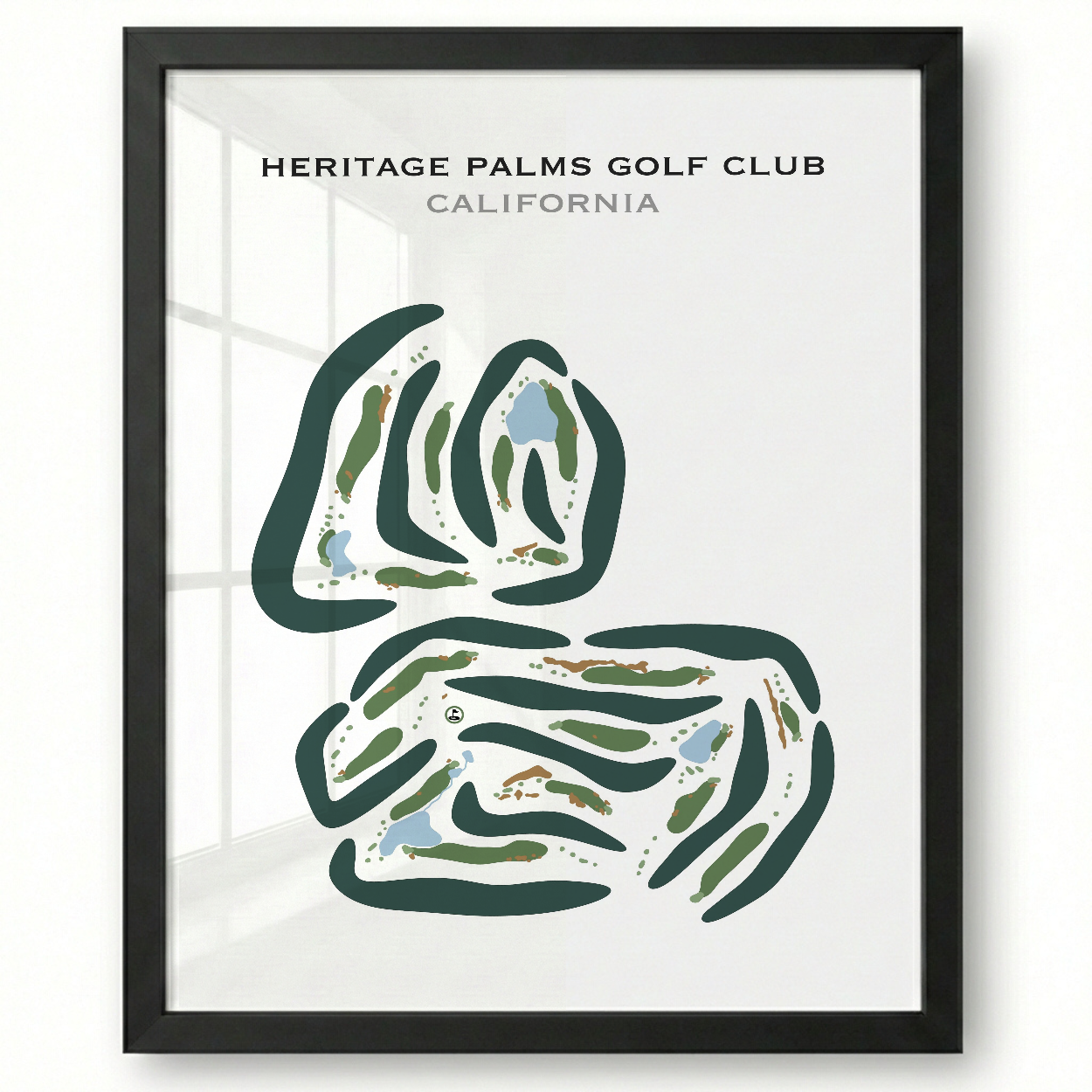 Heritage Palms Golf Club, California - Printed Golf Courses