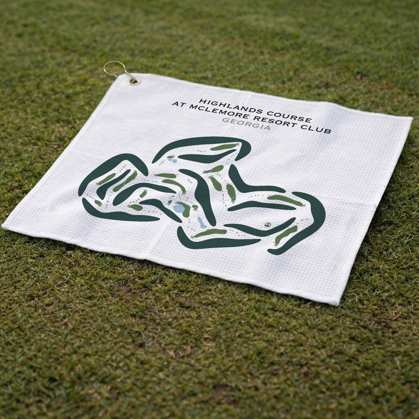 Highlands Course at McLemore Resort, Georgia - Printed Golf Courses
