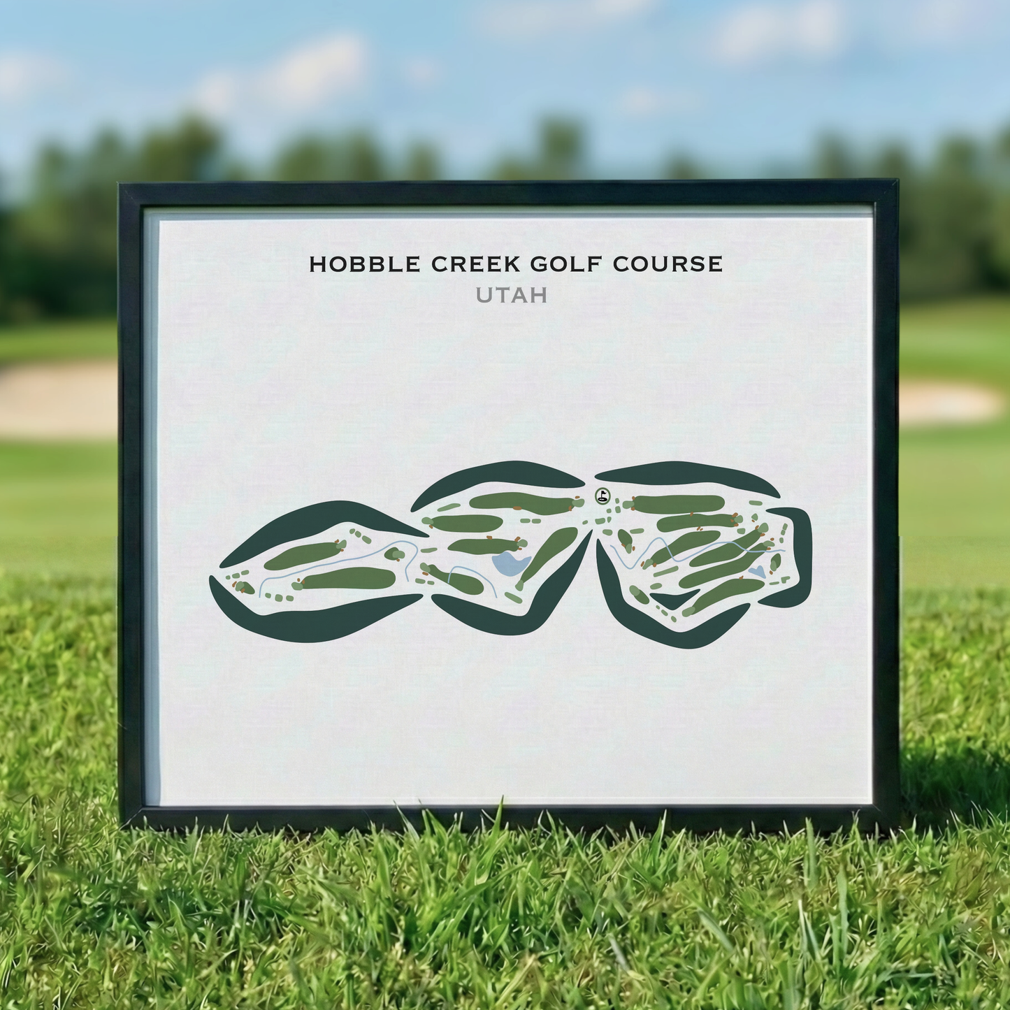 Hobble Creek Golf Course, Utah - Printed Golf Courses