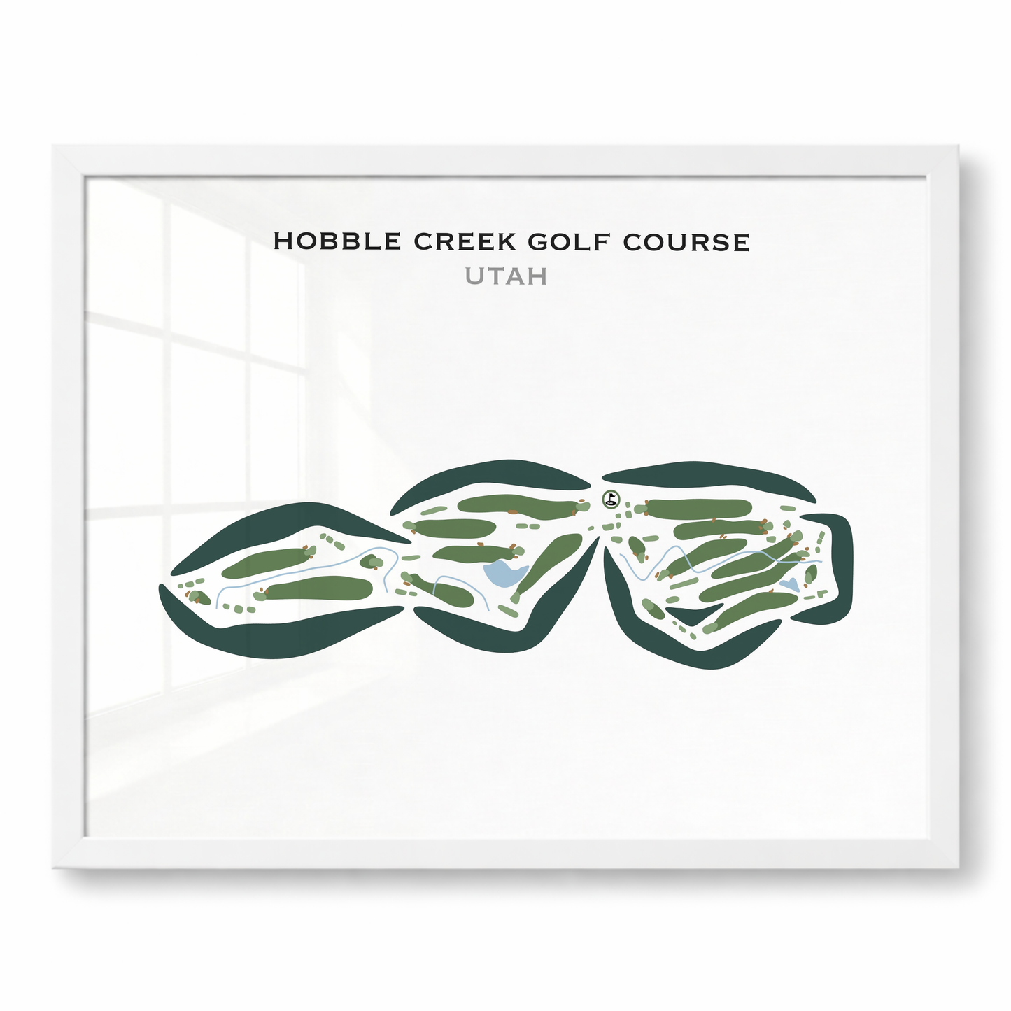 Hobble Creek Golf Course, Utah - Printed Golf Courses