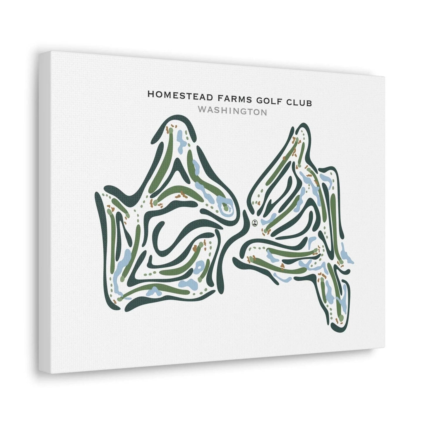 Homestead Farms Golf Club, Washington - Printed Golf Courses