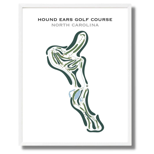 Hound Ears Golf Course, North Carolina - Printed Golf Courses